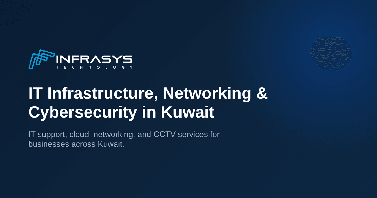 IT Support for Small Businesses in Kuwait